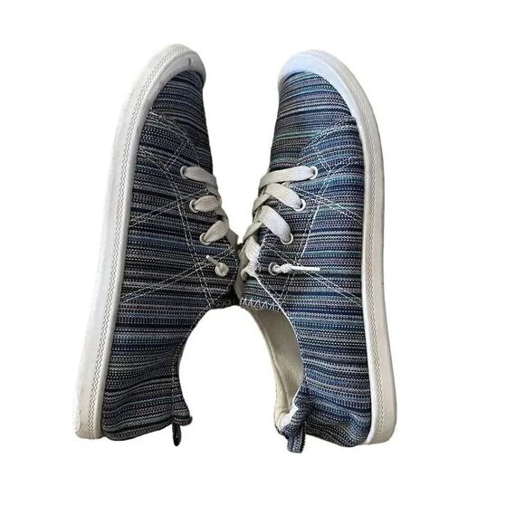 Twisted Slip On Multi Color Womens Sneaker Shoe Sz 7 - Picture 8 of 12